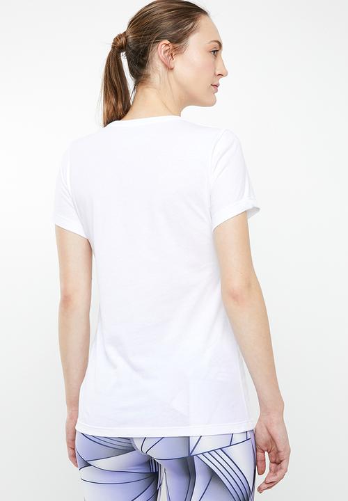 New Balance  - Core flying NB logo tee - white