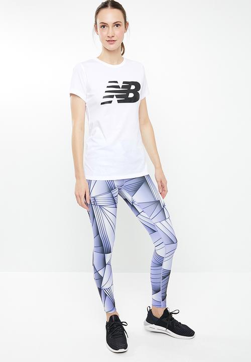 New Balance  - Core high rise tight print - purple