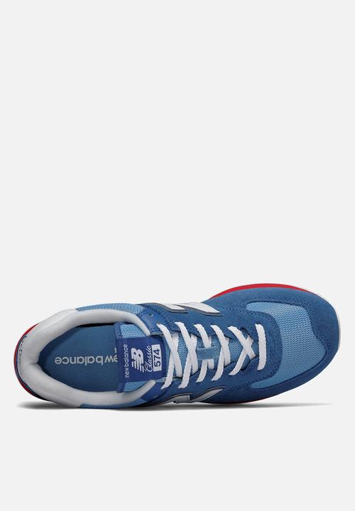 New Balance  - 574 - blue & red 