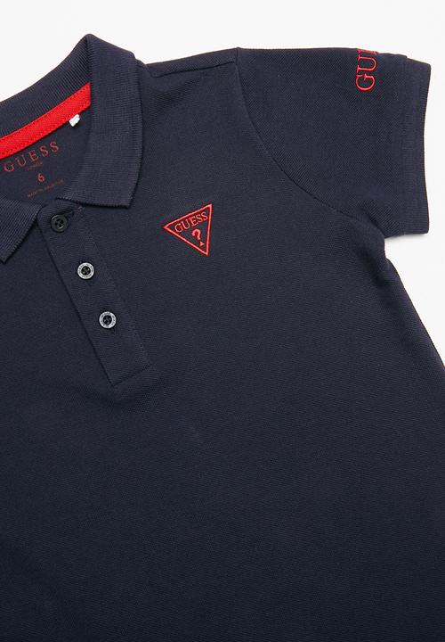 GUESS - Short sleeve guess core polo - navy