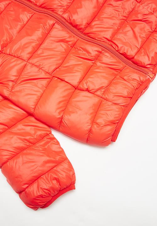 Pop Candy - Boys puffer jacket - orange 