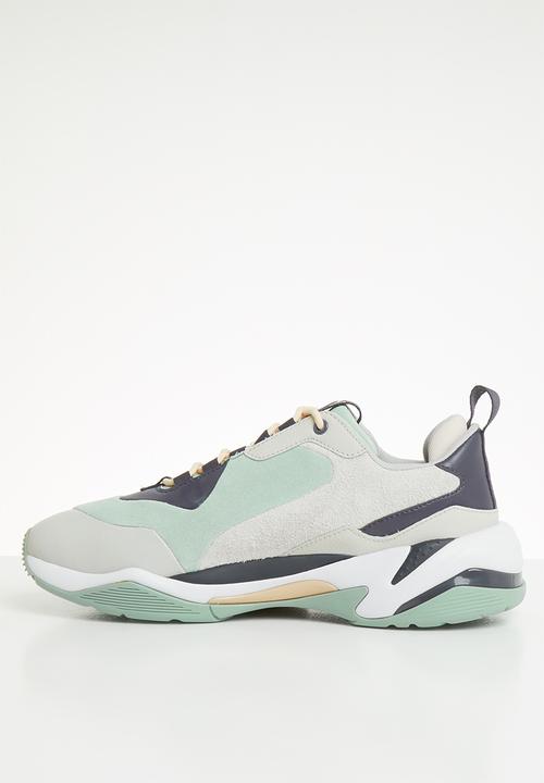 PUMA - Thunder colour block wn's - gray mist & silver peony