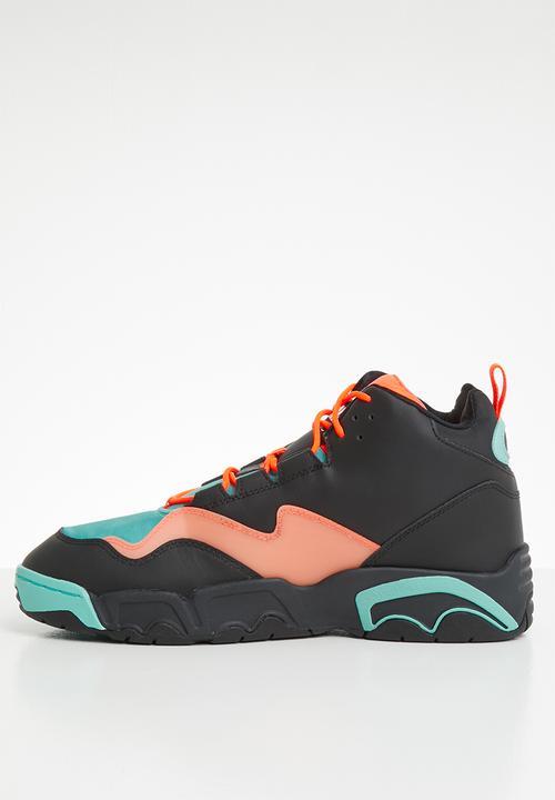 PUMA - Source mid buzzer - puma black/orange/blue turquoise