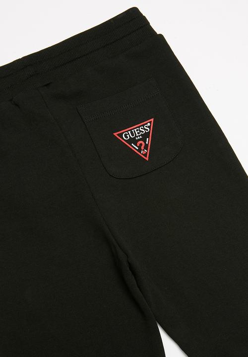 GUESS - Guess boys active pant - black