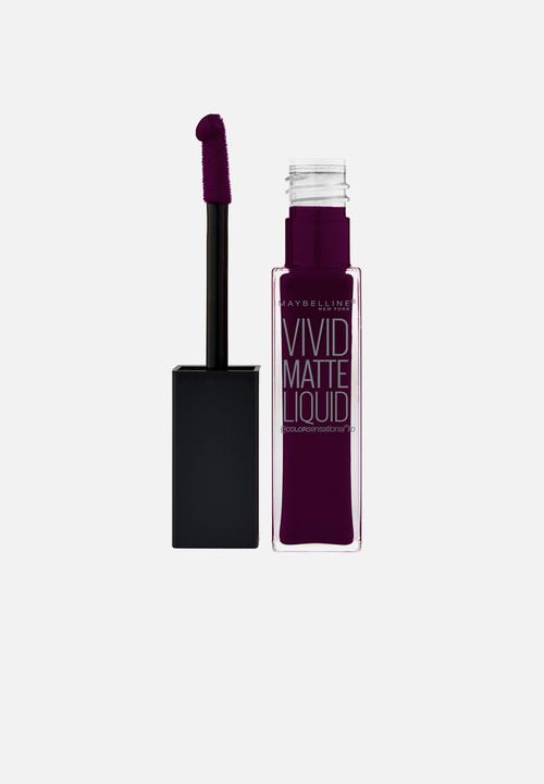 Maybelline - Color Sensational Vivid Matte Liquid Lips - Possessed Plum