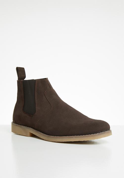 Superbalist - Kyle suede chelsea boot - cognac