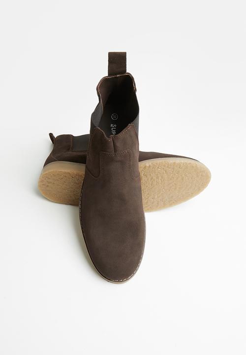 Superbalist - Kyle suede chelsea boot - cognac