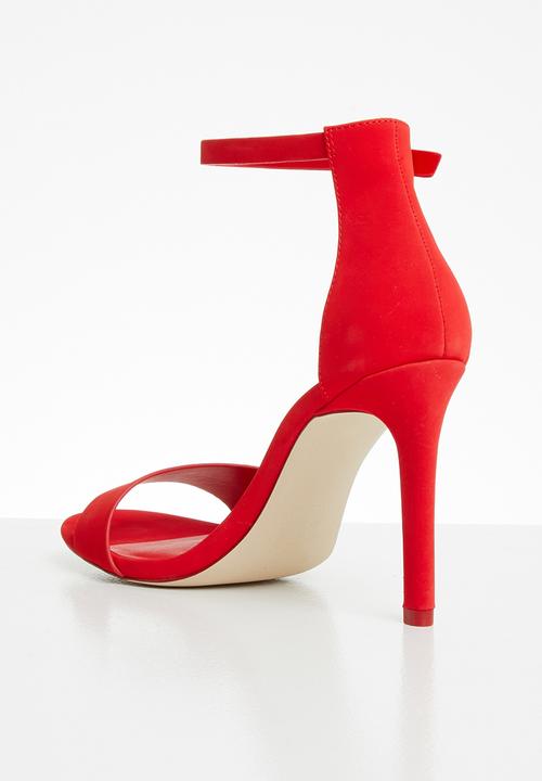Call It Spring - Dellmar heel - red