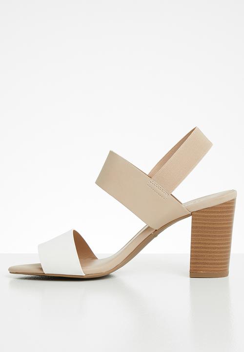 Call It Spring - Rogidae heel - neutral & white