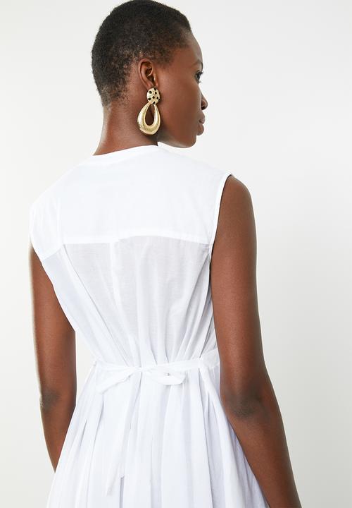 STYLE REPUBLIC - Hi-low volume blouse - white