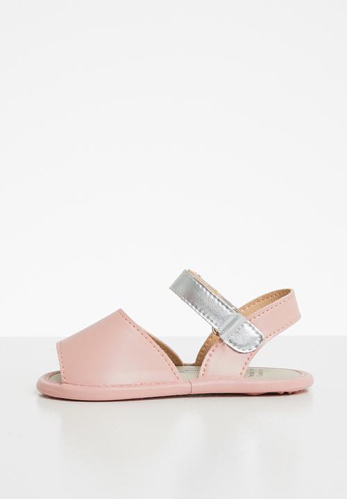 Pop Candy - Velcro strap sandal - pink