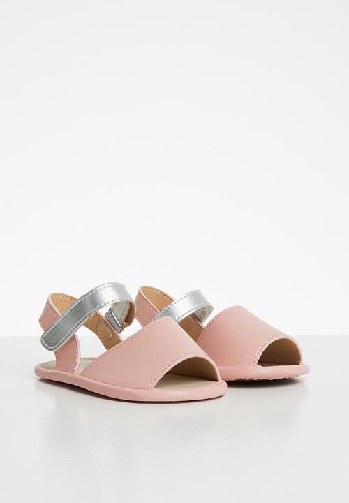 Pop Candy - Velcro strap sandal - pink