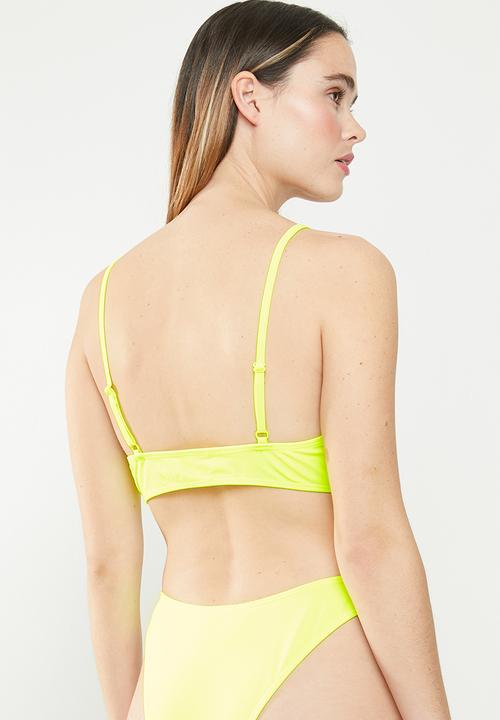 Brave Soul - Katy bikini top - green