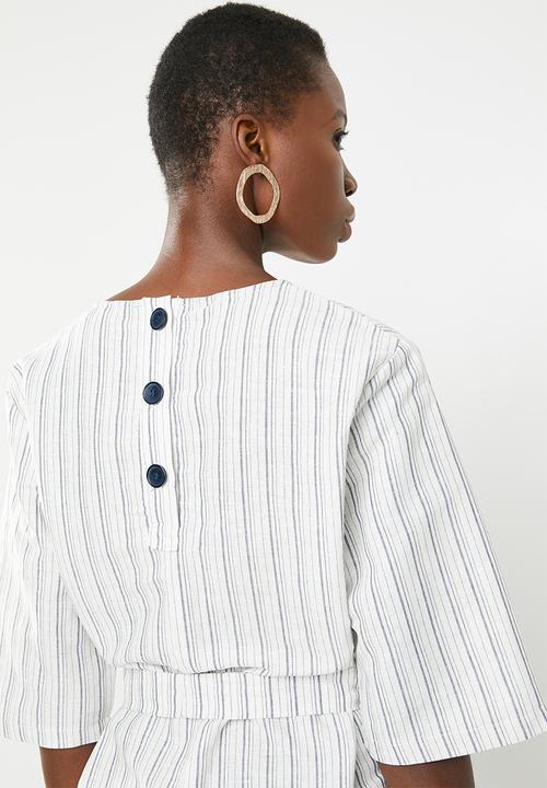 STYLE REPUBLIC - Structured volume dress - neutral