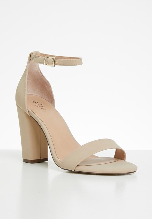 Call It Spring - Tayvia heel - bone