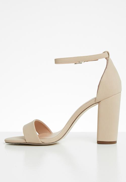 Call It Spring - Tayvia heel - bone