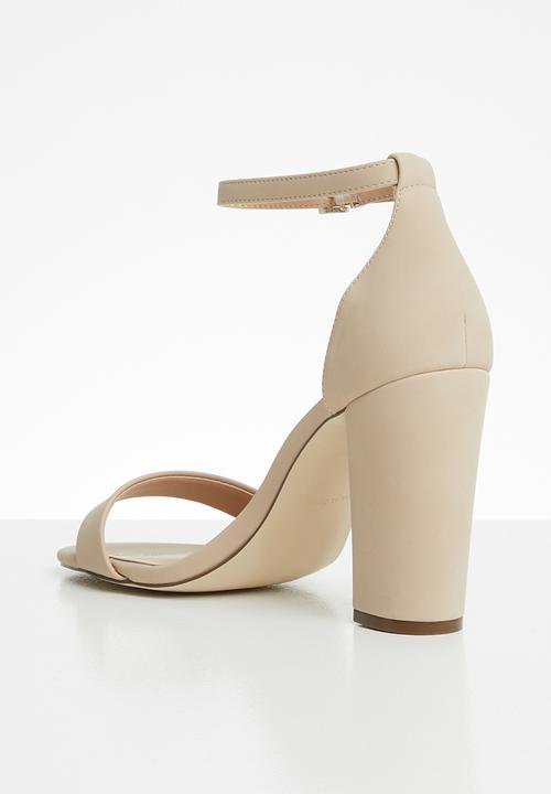 Call It Spring - Tayvia heel - bone
