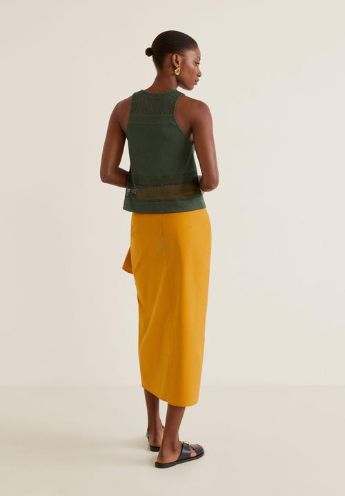 MANGO - Bhavna top - green 