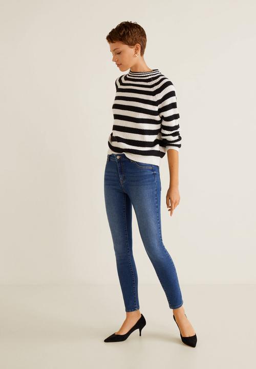 MANGO - Jane skinny jeans - blue