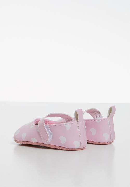 Pop Candy - Printed heart pump - pink