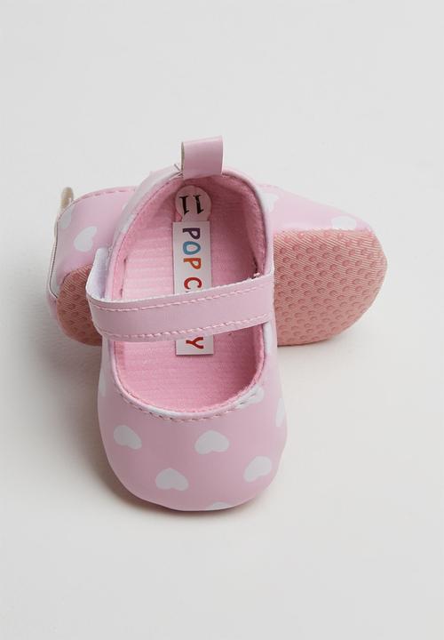 Pop Candy - Printed heart pump - pink