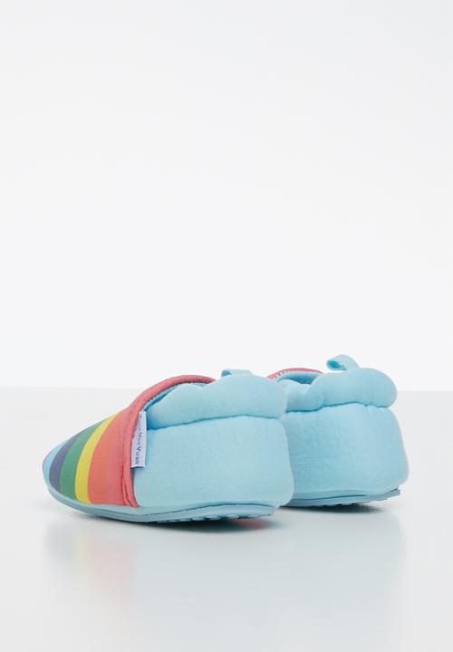 Pop Candy - Rainbow slip on - blue 