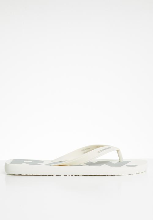 G-STAR - Dend flip-flop -white & grey