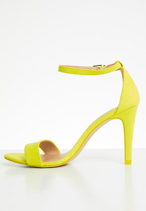 Call It Spring - Ahlberg stiletto heel - neon yellow
