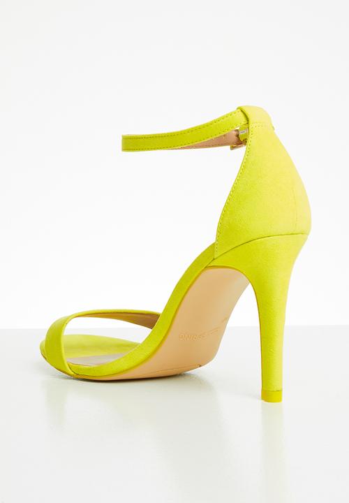 Call It Spring - Ahlberg stiletto heel - neon yellow