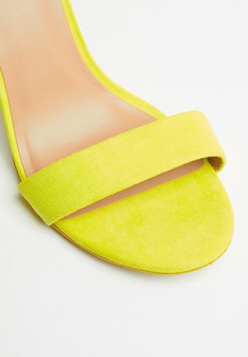 Call It Spring - Ahlberg stiletto heel - neon yellow