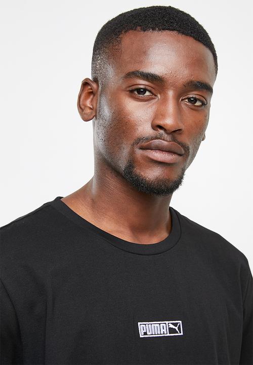 PUMA - Classics logo n.2 tee - black