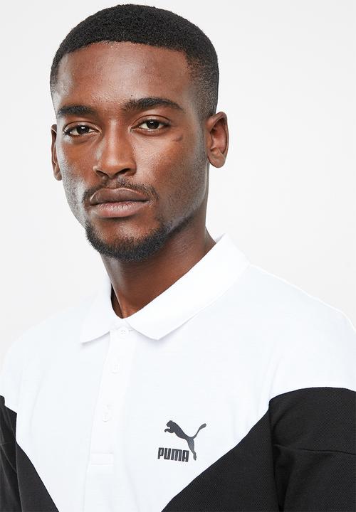 PUMA - Iconic mcs polo pique - black
