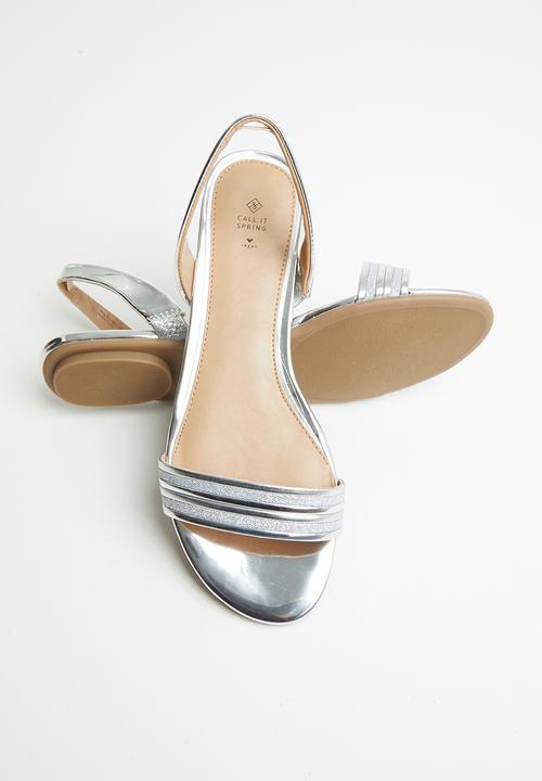 Call It Spring - Laraeveth sandal - silver