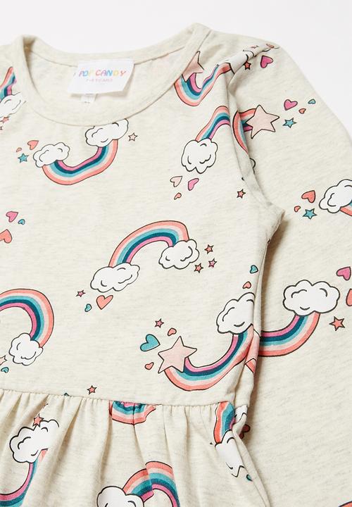 Pop Candy - Printed dress - grey