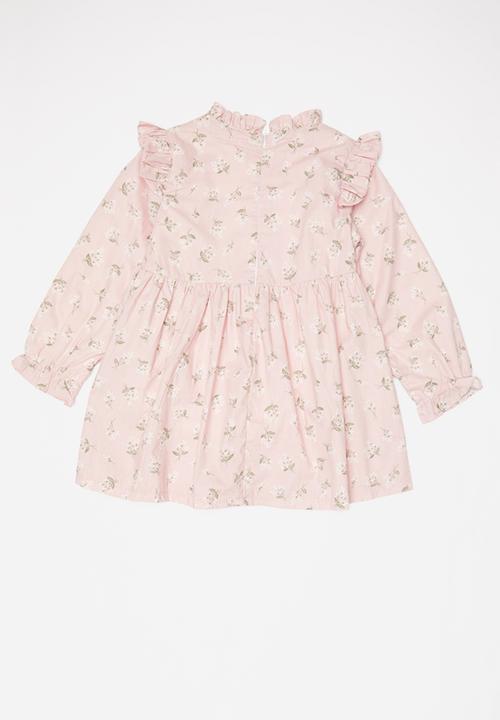 Pop Candy - Printed frill dress - pink