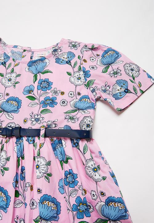 Pop Candy - Floral printed dress - purple