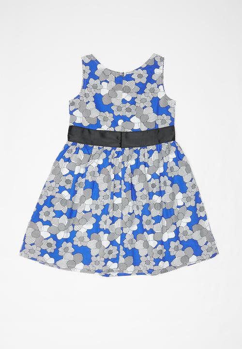 Pop Candy - Floral printed dress - blue