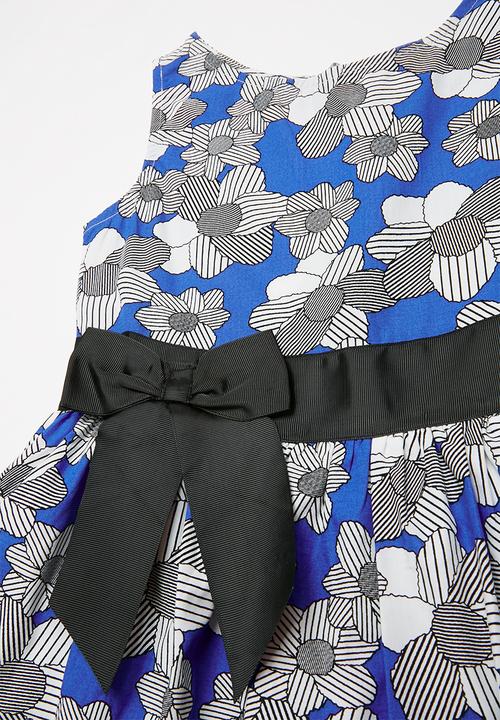 Pop Candy - Floral printed dress - blue