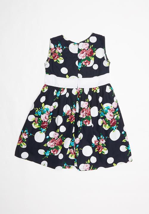 Pop Candy - Printed dress - navy