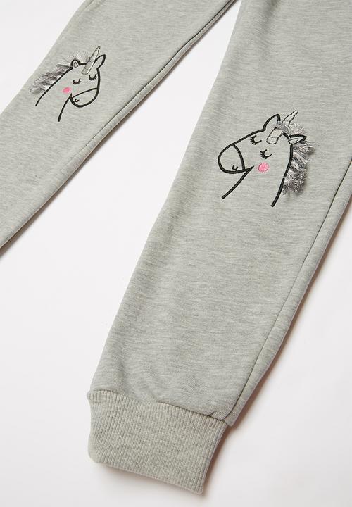 Pop Candy - Unicorn jogger - grey