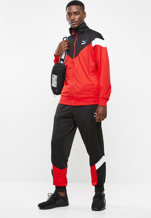 PUMA - Iconic mcs track jacket - red
