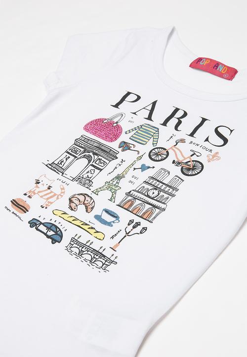 Pop Candy - Girls T-shirt s - white