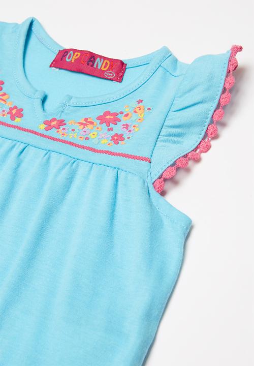 Pop Candy - Infant T-shirt t - blue
