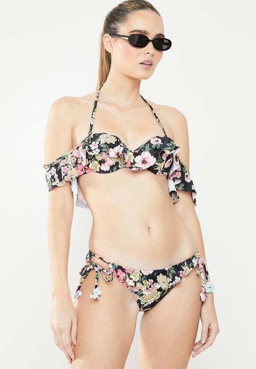 SISSY BOY - Striped off the shoulder top - multi