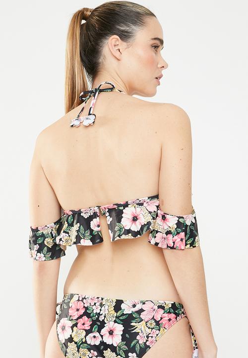 SISSY BOY - Striped off the shoulder top - multi