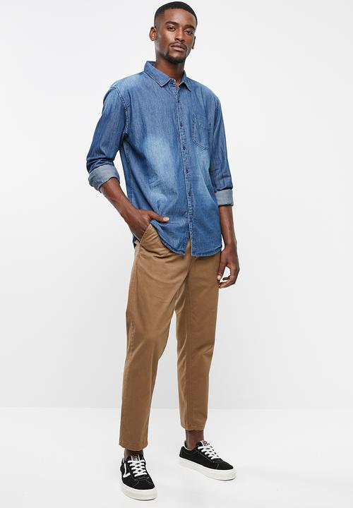 STYLE REPUBLIC - Western long sleeve shirt - blue