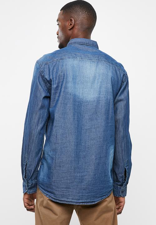 STYLE REPUBLIC - Western long sleeve shirt - blue