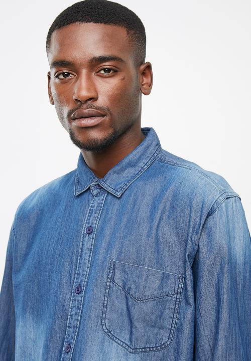 STYLE REPUBLIC - Western long sleeve shirt - blue