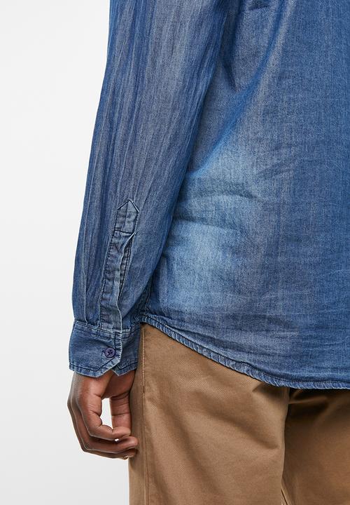STYLE REPUBLIC - Western long sleeve shirt - blue