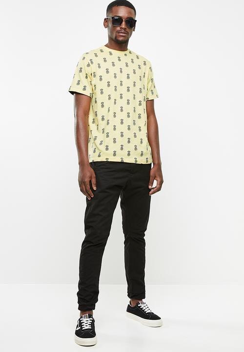 STYLE REPUBLIC - Holmes printed tee - yellow